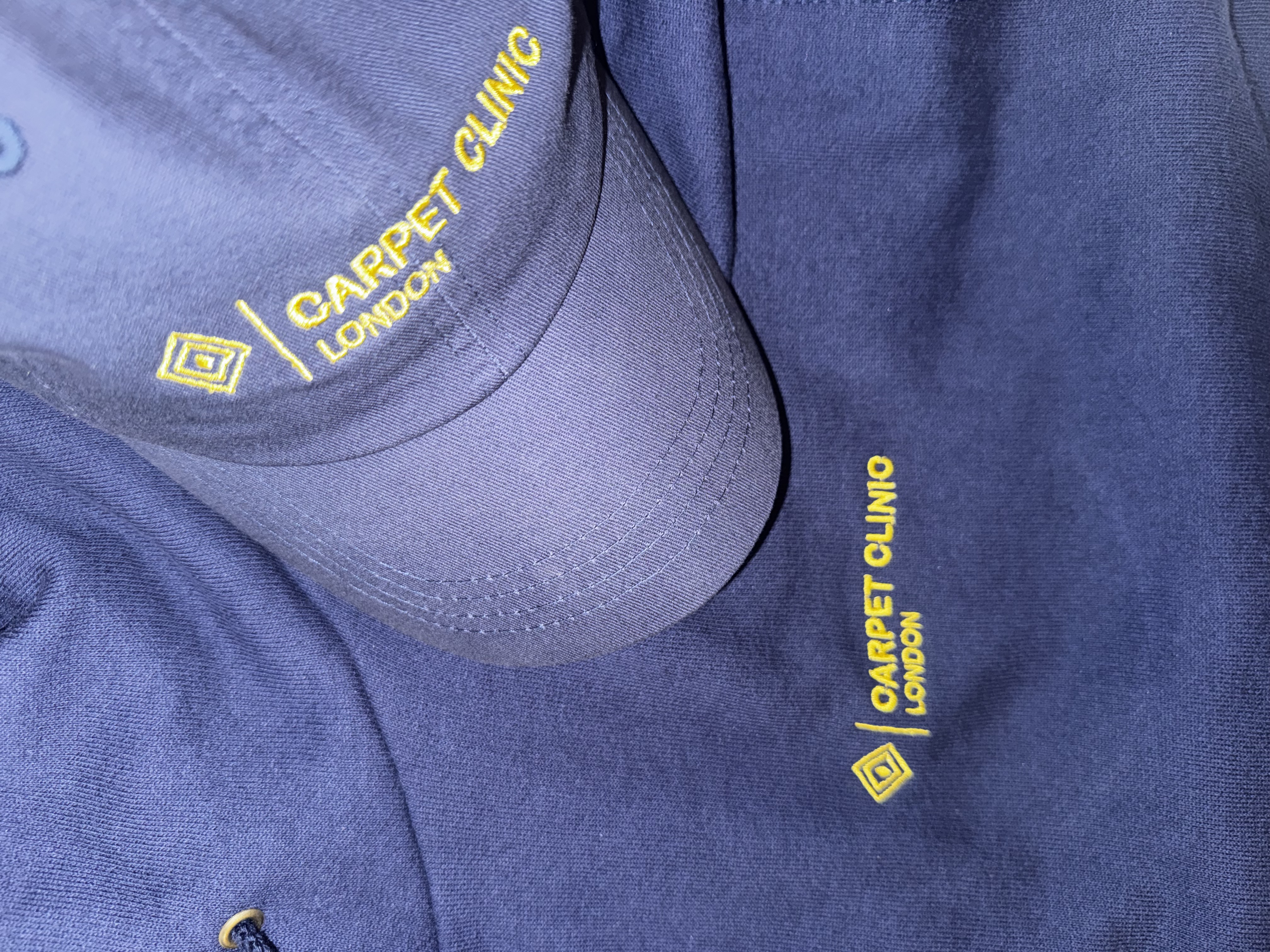 Carpet Clinic London branded uniform
