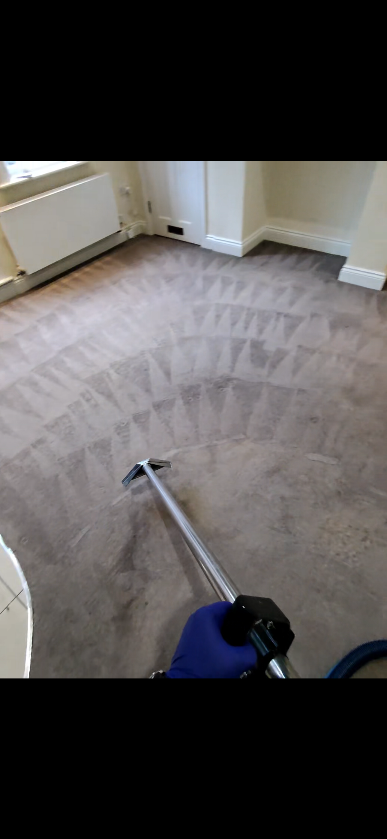 Carpet cleaning job